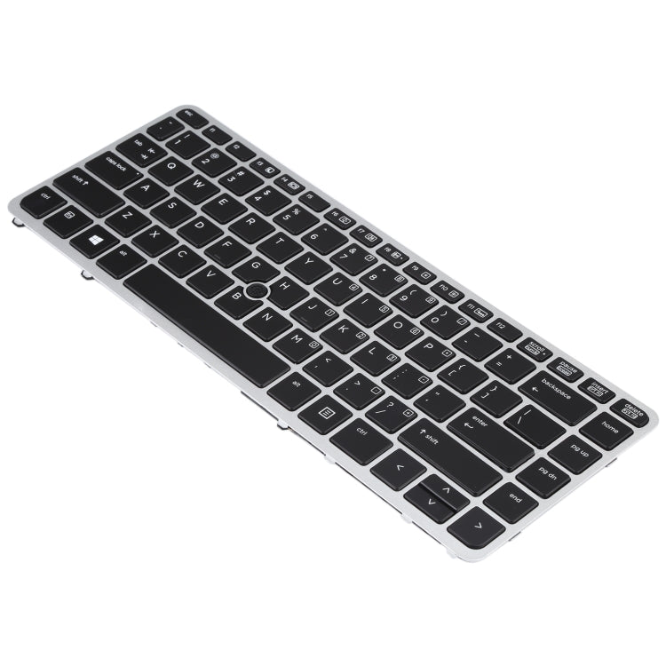 For HP EliteBook 840 G1 US Version Keyboard with Backlight and Pointing(Silver) - free shipping - PMC TechLife - Order now!
