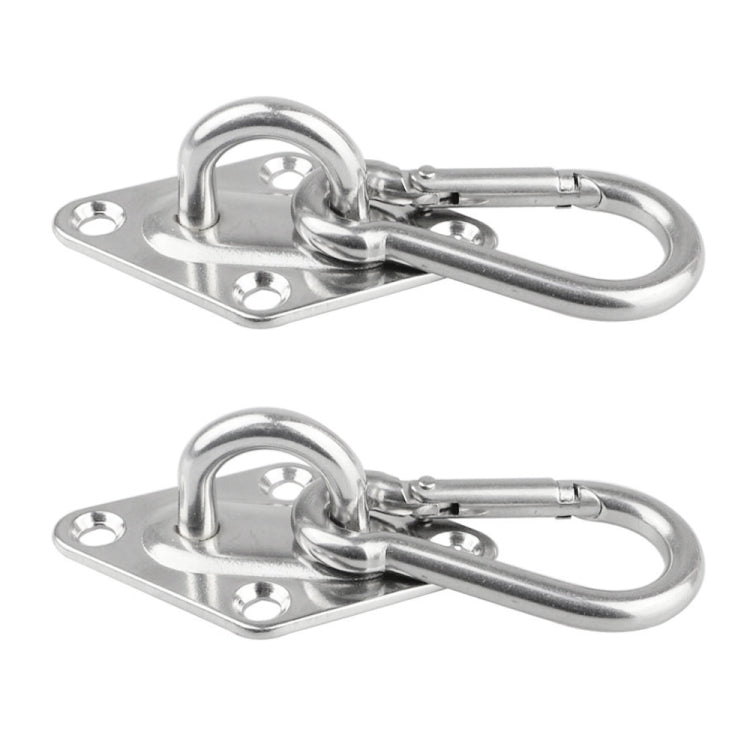 2 PCS 6mm 316 Stainless Steel Sand Bag Ceiling Hook Heavy Duty Swing Hangers - Tents & Accessories by PMC TechLife | Online Shopping South Africa | PMC TechLife | Buy Now Pay Later Mobicred