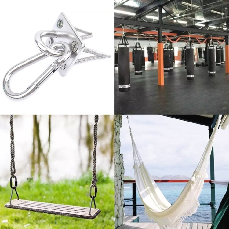 2 PCS 6mm 316 Stainless Steel Sand Bag Ceiling Hook Heavy Duty Swing Hangers - Tents & Accessories by PMC TechLife | Online Shopping South Africa | PMC TechLife | Buy Now Pay Later Mobicred