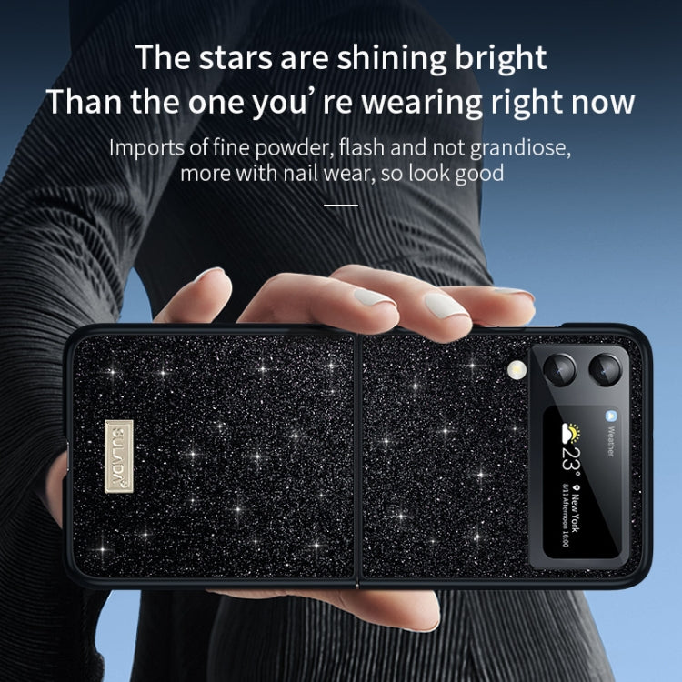For Samsung Galaxy Z Flip4 SULADA Shockproof TPU + Handmade Leather Phone Case(Red) - free shipping - PMC TechLife - Order now!