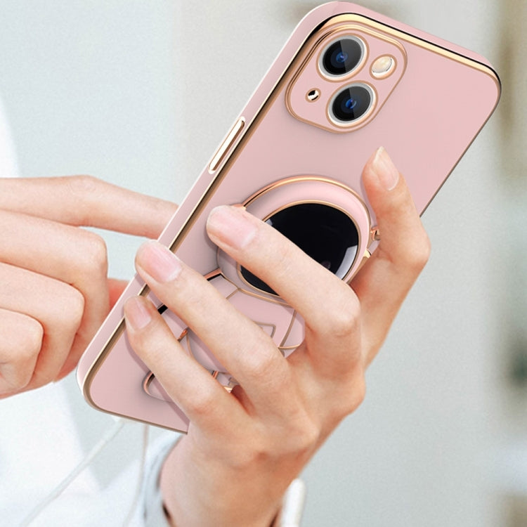 For iPhone 14 Pro Max Plating Astronaut Holder Phone Case (Purple) - free shipping - PMC TechLife - Order now!