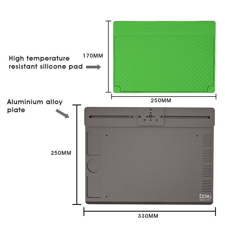 BAKU BA-697 2 in 1 Microscope Maintenance Insulation Pad - free shipping - PMC TechLife - Order now!