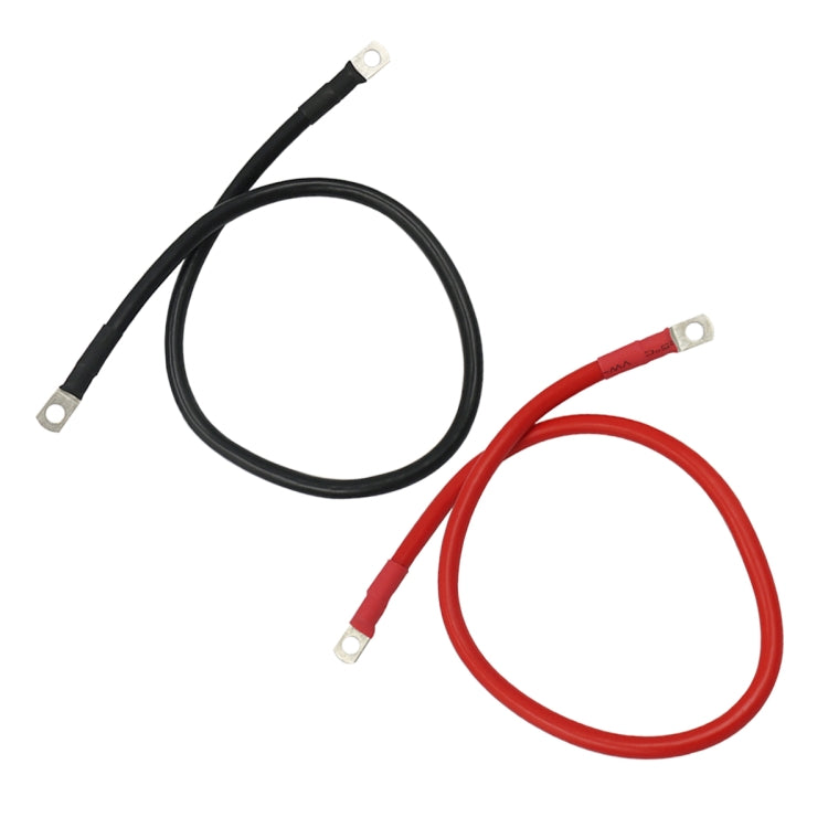 6AWG 25-8 Car 50cm Red + Black Pure Copper Battery Inverter Cable - free shipping - PMC TechLife - Order now!