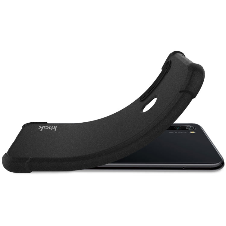 For Asus Zenfone 9 5G IMAK All-inclusive Shockproof Airbag TPU Case (Matte Black) - ASUS Cases by imak | Online Shopping South Africa | PMC TechLife | Buy Now Pay Later Mobicred