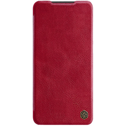 For Xiaomi 12 Lite NILLKIN QIN Series Crazy Horse Texture Leather Phone Case(Red) - Xiaomi Cases by NILLKIN | Online Shopping South Africa | PMC Jewellery