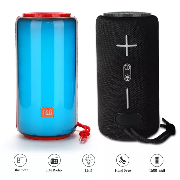 T&G TG639 10W Portable LED Light TWS Wireless Bluetooth Speaker(Blue) - free shipping - PMC TechLife - Order now!