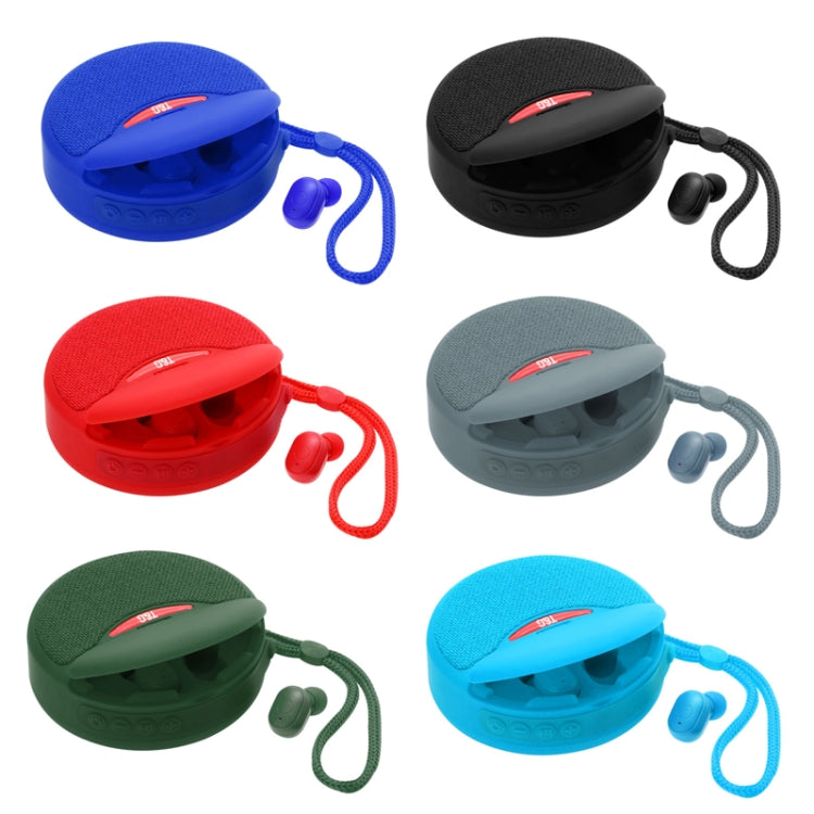 T&G TG808 2 in 1 Mini Wireless Bluetooth Speaker Wireless Headphones(Black) - free shipping - PMC TechLife - Order now!