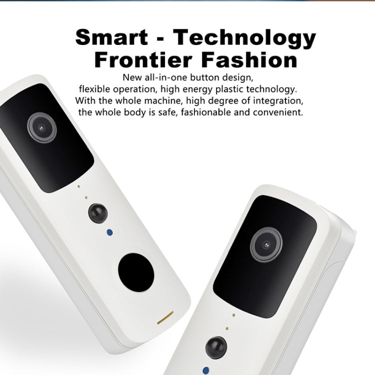 T30 Tuya Smart WIFI Video Doorbell Support Two-way Intercom & Night Vision(Black) - Video DoorBell by PMC TechLife | Online Shopping South Africa | PMC TechLife