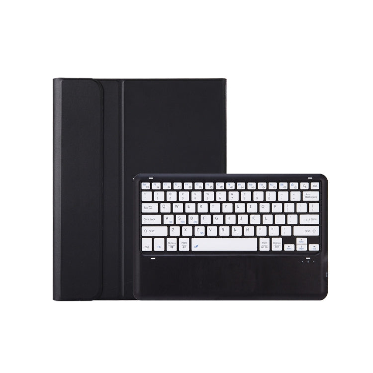 A0N4 Detachable Sheep Pattern TPU Bluetooth Keyboard Tablet Leather Case For Xiaomi Pad 5 Pro 12.4(Black+White) - Mi Pad 5 Pro 12.4 Case by PMC Jewellery | Online Shopping South Africa | PMC Jewellery