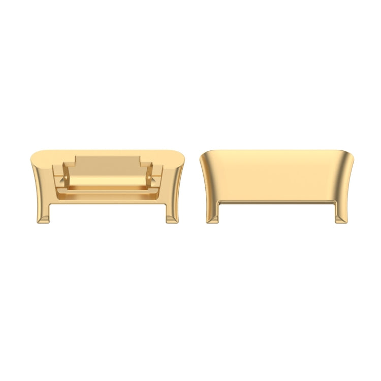 For OPPO Watch Free 1 Pair Metal Watch Band Connector(Gold) -  by PMC TechLife | Online Shopping South Africa | PMC TechLife