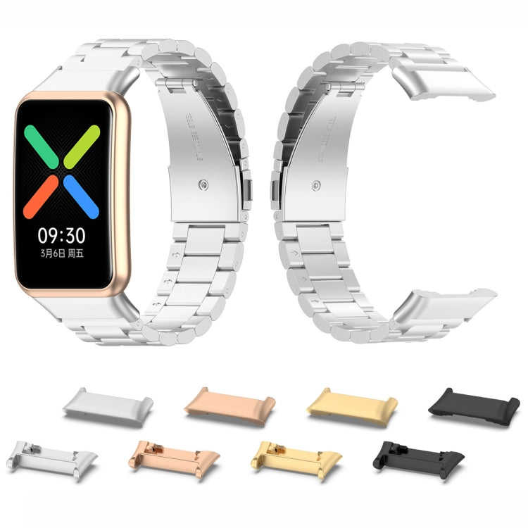 For OPPO Watch Free 1 Pair Metal Watch Band Connector(Gold) -  by PMC TechLife | Online Shopping South Africa | PMC TechLife