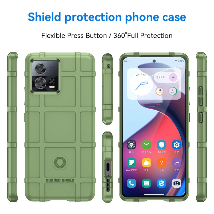 For Motorola Edge 30 Fusion Full Coverage Shockproof TPU Case(Green) - free shipping - PMC TechLife - Order now!