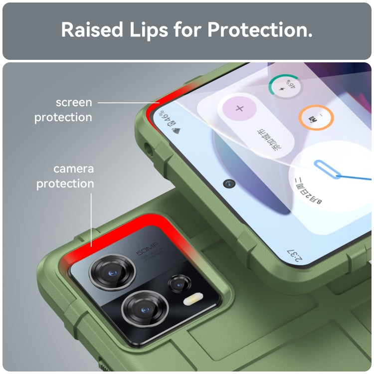 For Motorola Edge 30 Fusion Full Coverage Shockproof TPU Case(Green) - free shipping - PMC TechLife - Order now!