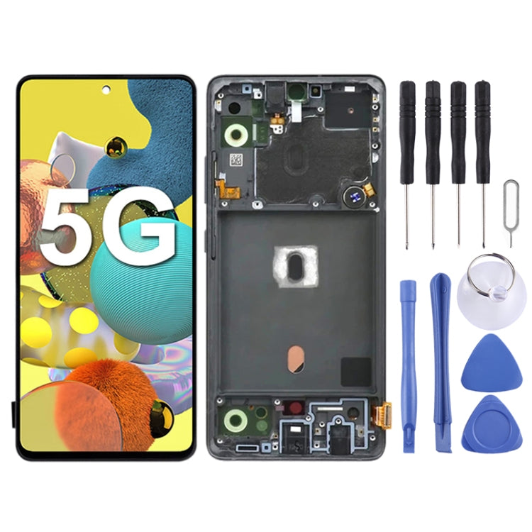 Original Super AMOLED LCD Screen For Samsung Galaxy A51 5G SM-A516 Digitizer Full Assembly with Frame - LCD Screen by PMC Jewellery | Online Shopping South Africa | PMC Jewellery