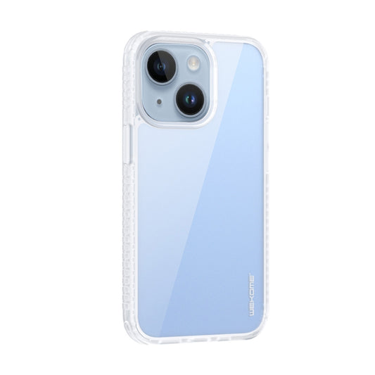 For iPhone 14 Plus WEKOME Armour Anti-Drop Phone Case (Clear White) - iPhone 14 Plus Cases by WK | Online Shopping South Africa | PMC Jewellery | Buy Now Pay Later Mobicred