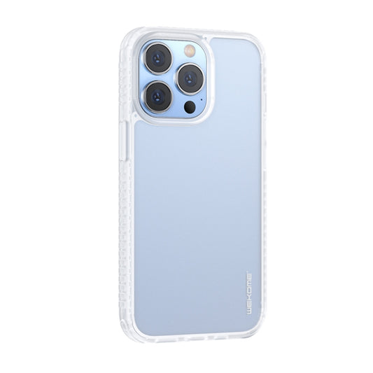 For iPhone 14 Pro WEKOME Armour Anti-Drop Phone Case(Frosted  White) - iPhone 14 Pro Cases by WK | Online Shopping South Africa | PMC Jewellery | Buy Now Pay Later Mobicred