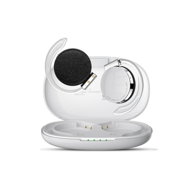 T&G F2 Ear Mount Waterproof Wireless Bluetooth Noise Reduction Earphone, Waterproof Level: IPX5(White) - free shipping - PMC TechLife - Order now!