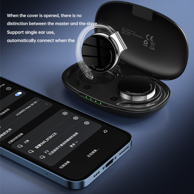 T&G F2 Ear Mount Waterproof Wireless Bluetooth Noise Reduction Earphone, Waterproof Level: IPX5(White) - free shipping - PMC TechLife - Order now!