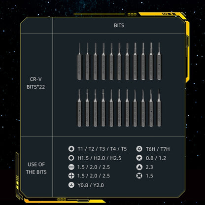 JAKEMY JM-8185 69 in 1 Multi-function Screwdriver Tool Set Assemblable Blocks - Screwdriver Set by JAKEMY | Online Shopping South Africa | PMC Jewellery