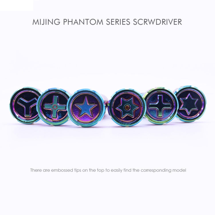 MiJing Convex Cross 2.5mm Phantom Series Screwdriver Tool - Screwdriver by MIJING | Online Shopping South Africa | PMC Jewellery