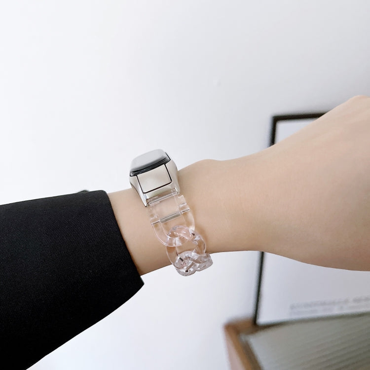 For Xiaomi Mi Band 3 / 4 Metal Frame Resin Watch Band(Gold) - free shipping - PMC TechLife - Order now!