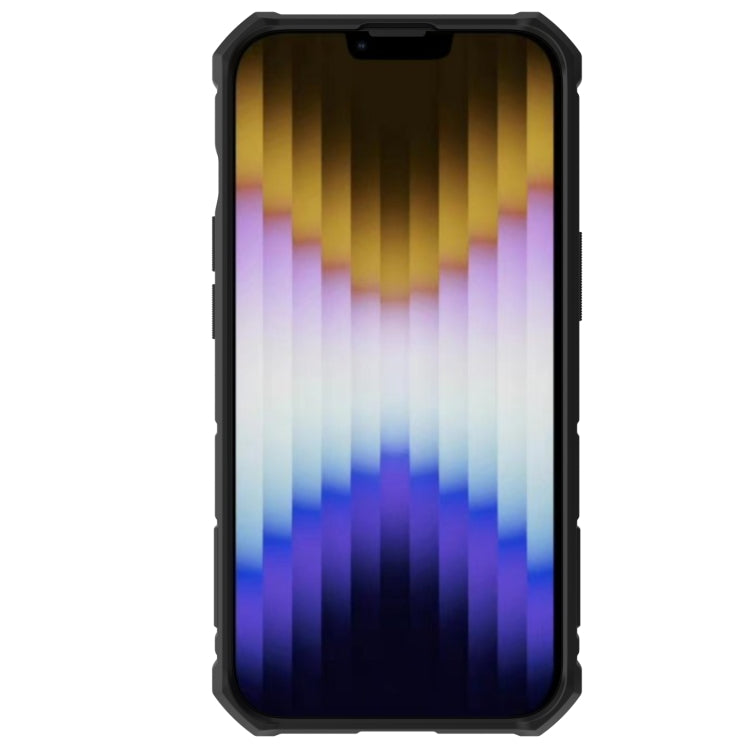 For iPhone 14 Plus  NILLKIN Shockproof CamShield Armor Protective Case(Blue) - iPhone 14 Plus Cases by NILLKIN | Online Shopping South Africa | PMC TechLife | Buy Now Pay Later Mobicred
