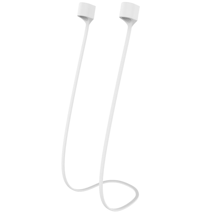 For AirPods Pro 2 Bluetooth Headset Anti-lost Rope Magnetic Silicone Lanyard(White) - Anti-lost & Holder by PMC TechLife | Online Shopping South Africa | PMC TechLife | Buy Now Pay Later Mobicred