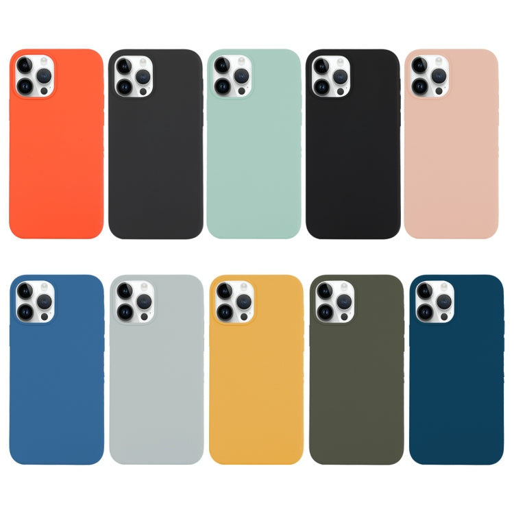 For iPhone 14 Pro Max Solid Silicone Phone Case(Xingyu Blue) - free shipping - PMC TechLife - Order now!