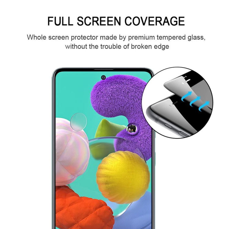 For Galaxy A51 9H Surface Hardness 2.5D Full Glue Full Screen Tempered Glass Film - free shipping - PMC TechLife - Order now!