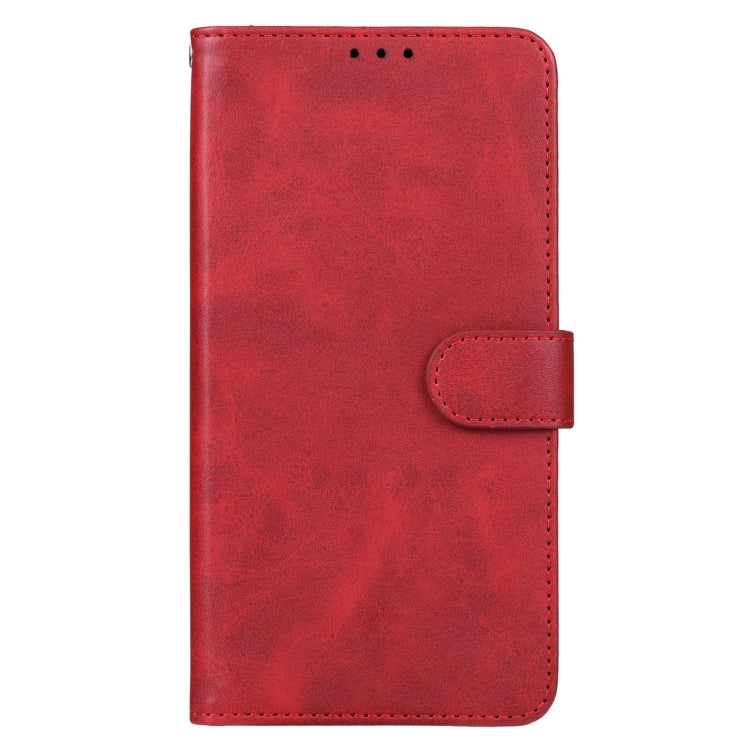 For Samsung Galaxy S23 5G Leather Phone Case(Red) - Galaxy S23 5G Cases by PMC Jewellery | Online Shopping South Africa | PMC Jewellery | Buy Now Pay Later Mobicred