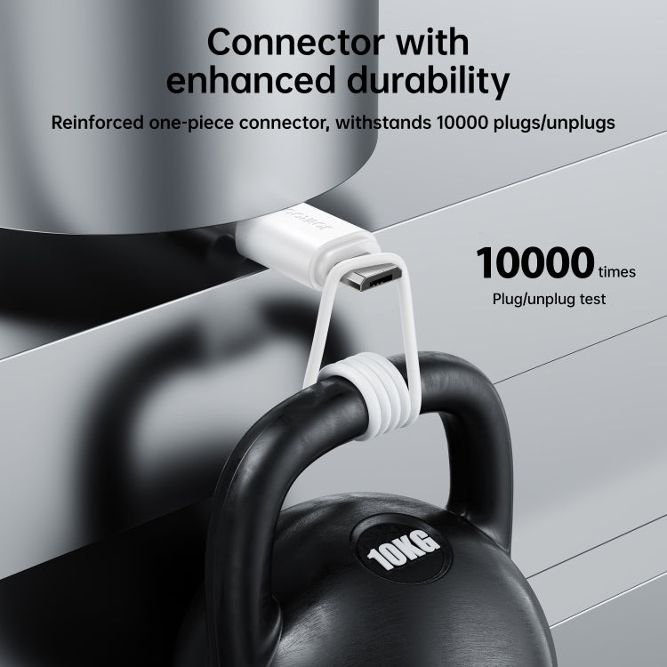 JOYROOM S-UM018A9 2.4A USB to Micro USB Fast Charging Data Cable, Length:1m(Black) - free shipping - PMC TechLife - Order now!