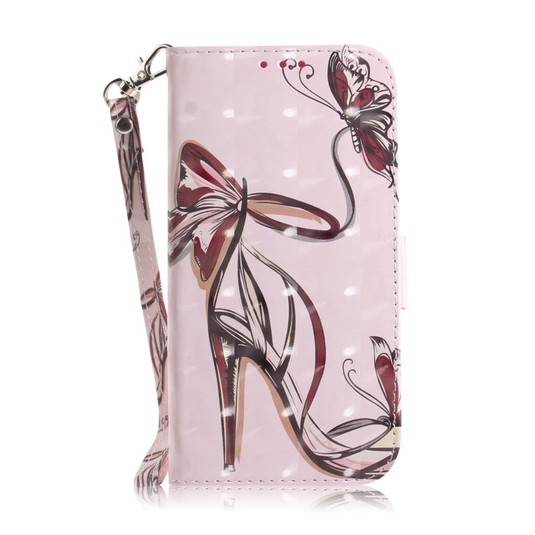 For Samsung Galaxy A14 5G 3D Colored Horizontal Flip Leather Phone Case(Butterfly High-heeled) - free shipping - PMC TechLife - Order now!