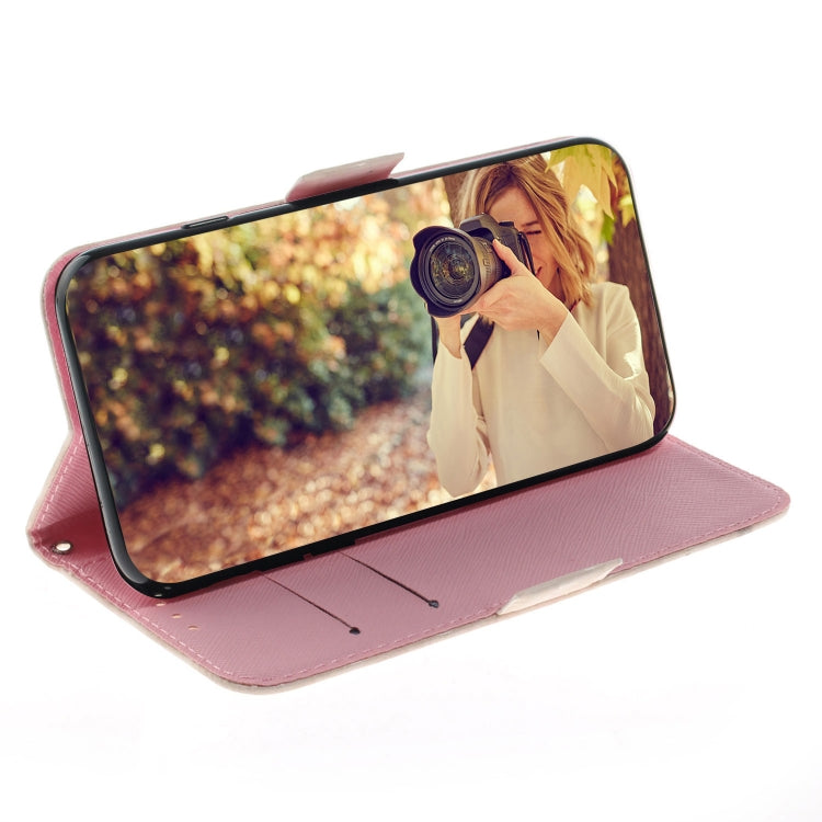For Samsung Galaxy A14 5G 3D Colored Horizontal Flip Leather Phone Case(Butterfly High-heeled) - free shipping - PMC TechLife - Order now!
