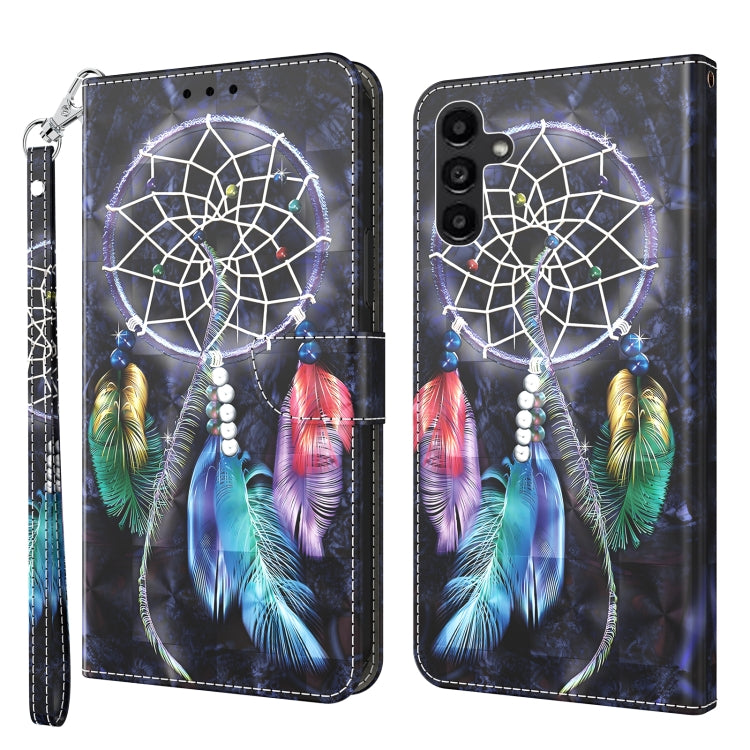 For Samsung Galaxy A14 5G 3D Painted Leather Phone Case(Colorful Dreamcatcher) - free shipping - PMC TechLife - Order now!