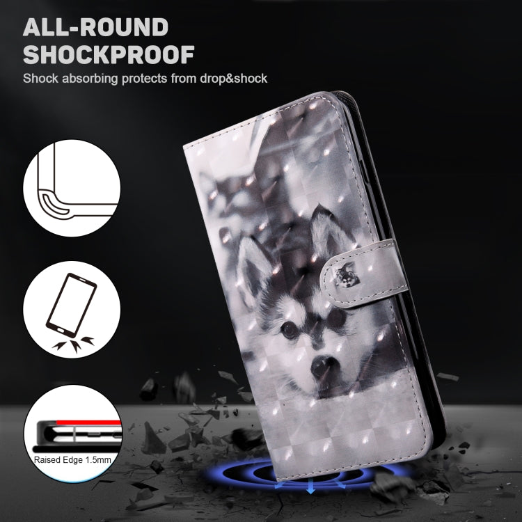 For Samsung Galaxy A14 5G 3D Painted Leather Phone Case(Husky) - free shipping - PMC TechLife - Order now!