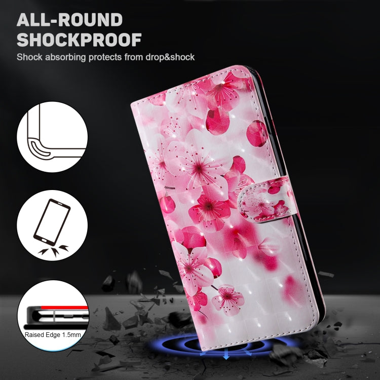 For Samsung Galaxy A14 5G 3D Painted Leather Phone Case(Red Flower) - free shipping - PMC TechLife - Order now!