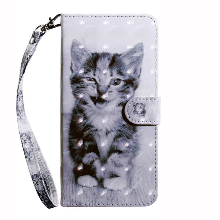 For Samsung Galaxy A14 5G 3D Painted Leather Phone Case(Smile Cat) - free shipping - PMC TechLife - Order now!