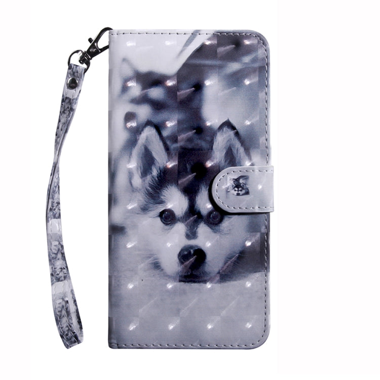 For Honor X8 4G 3D Painted Leather Phone Case(Husky) - free shipping - PMC TechLife - Order now!
