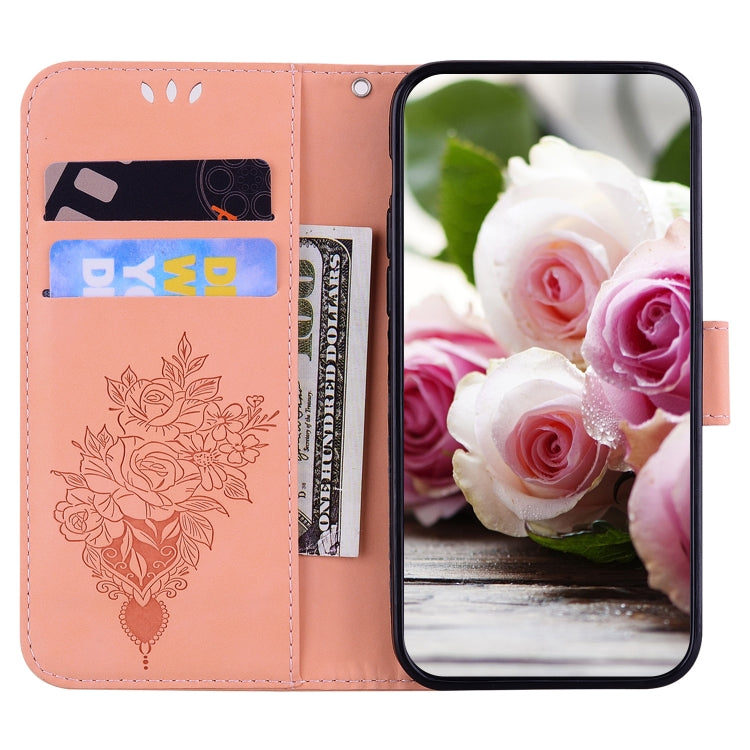 For Samsung Galaxy A14 5G Butterfly Rose Embossed Leather Phone Case(Pink) - free shipping - PMC TechLife - Order now!