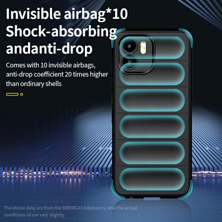 For Xiaomi Redmi A1 4G Global Magic Shield TPU + Flannel Phone Case(Purple) - free shipping - PMC TechLife - Order now!