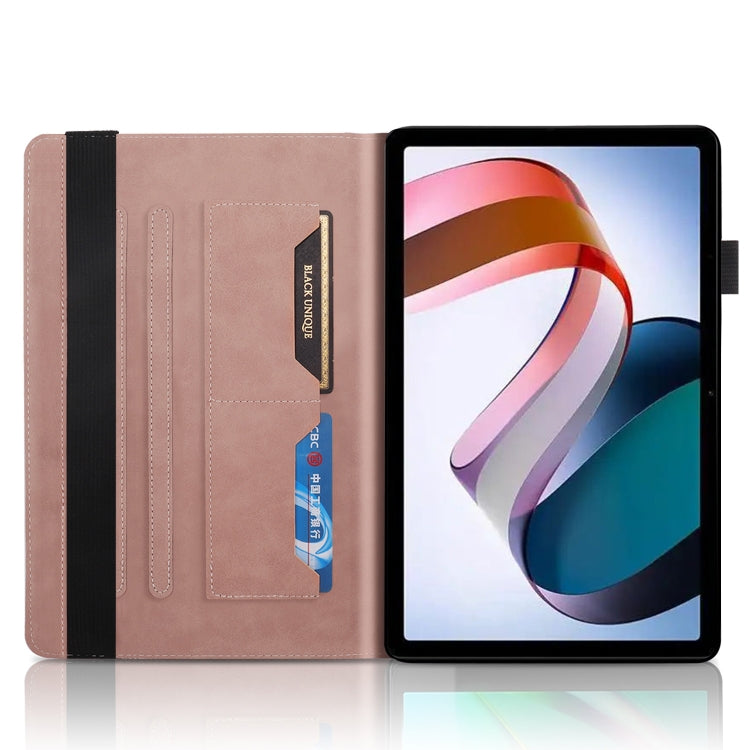 For Xiaomi Redmi Pad 10.61 Life Tree Series Horizontal Flip Leather Case with Holder(Rose Gold) -  by PMC Jewellery | Online Shopping South Africa | PMC Jewellery