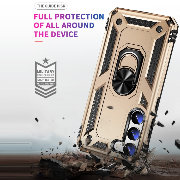 For Samsung Galaxy S23 5G Shockproof TPU + PC Phone Case(Gold) - free shipping - PMC TechLife - Order now!