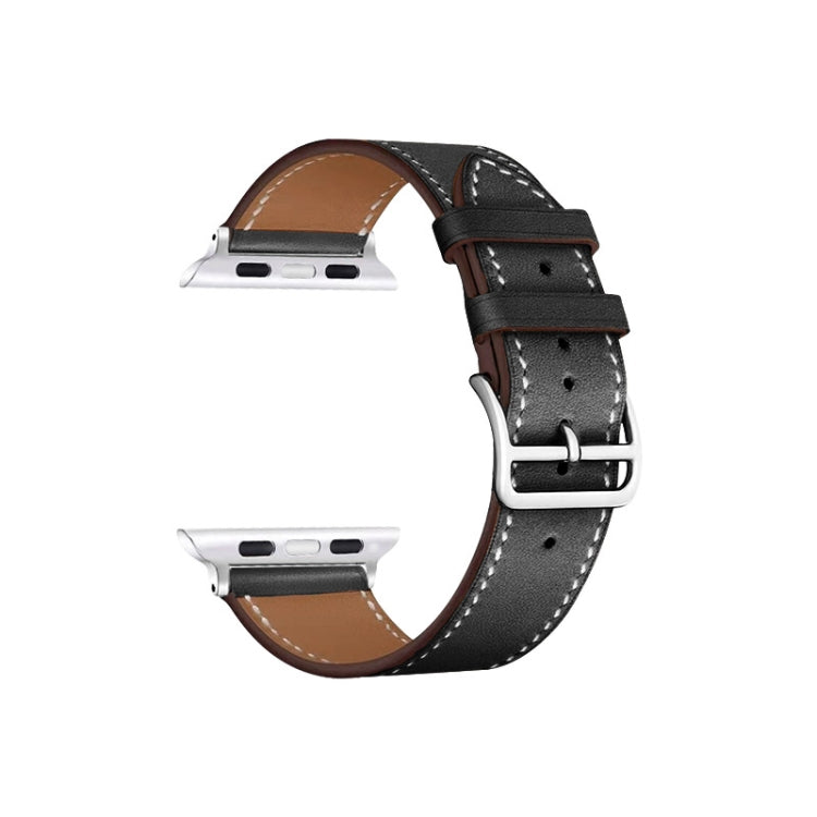For Apple Watch Series 8 45mm imak PG1 Series Leather Watch Band(Black) - free shipping - PMC TechLife - Order now!