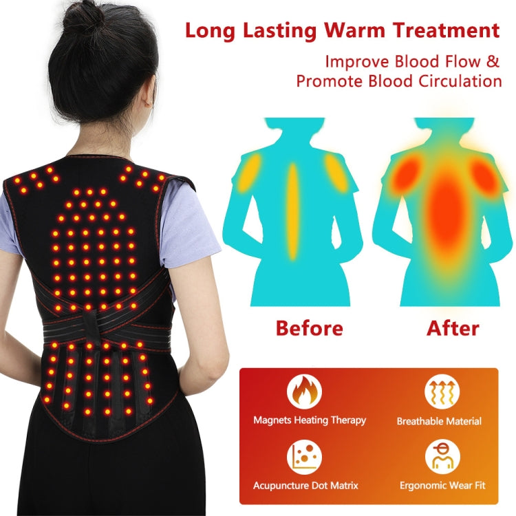 HailiCare Larger Version Household Neck Back Waist Protector Waistcoat Warm Vest Protective Gear with Magnet Therapy, Size:L - Corrector by PMC Jewellery | Online Shopping South Africa | PMC Jewellery