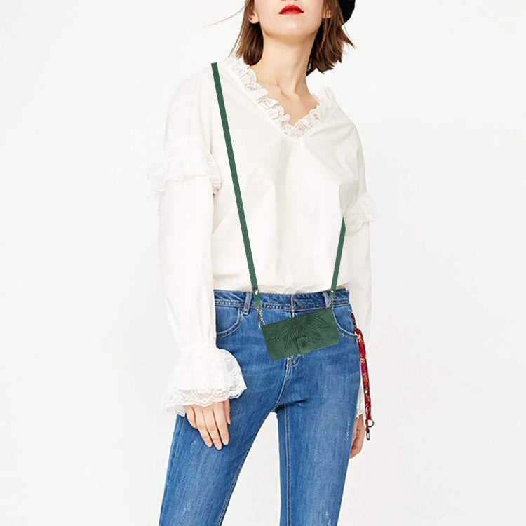 For Google Pixel 6A Skin Feel Sun Flower Pattern Flip Leather Phone Case with Lanyard(Green) - Google Cases by PMC TechLife | Online Shopping South Africa | PMC TechLife | Buy Now Pay Later Mobicred