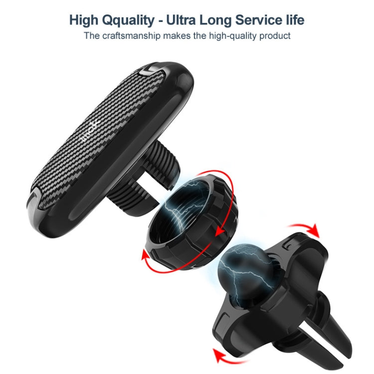 IMAK C5-F1 Magnetic Air Outlet Car Holder(Black) - Universal Car Holders by imak | Online Shopping South Africa | PMC TechLife | Buy Now Pay Later Mobicred