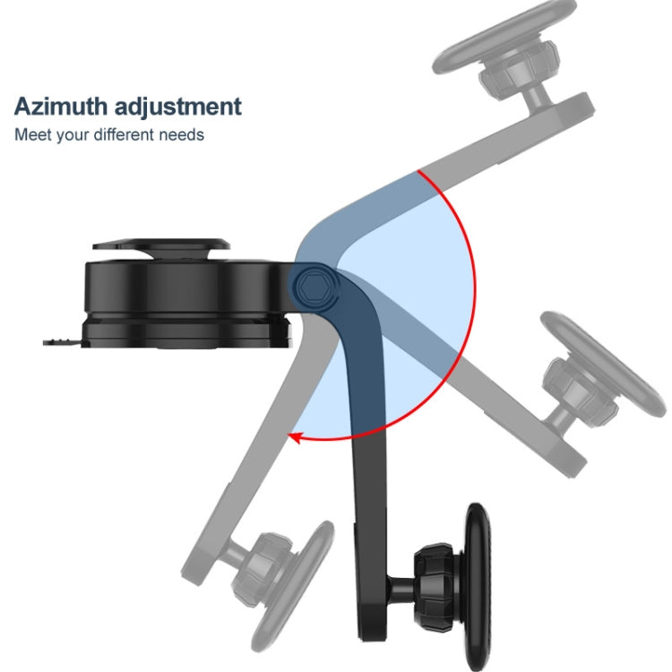IMAK C5-X5A Dashboard Suction Cup Magnetic Car Holder(Black) - Universal Car Holders by imak | Online Shopping South Africa | PMC TechLife | Buy Now Pay Later Mobicred