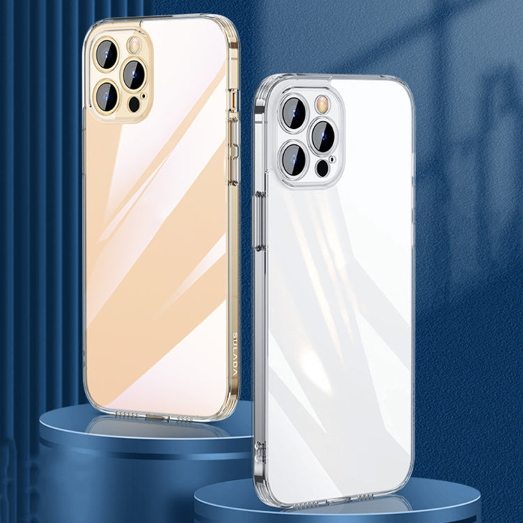 For iPhone 14 SULADA Frosted Series Shockproof Transparent TPU Phone Case(Black) - iPhone 14 Cases by SULADA | Online Shopping South Africa | PMC TechLife