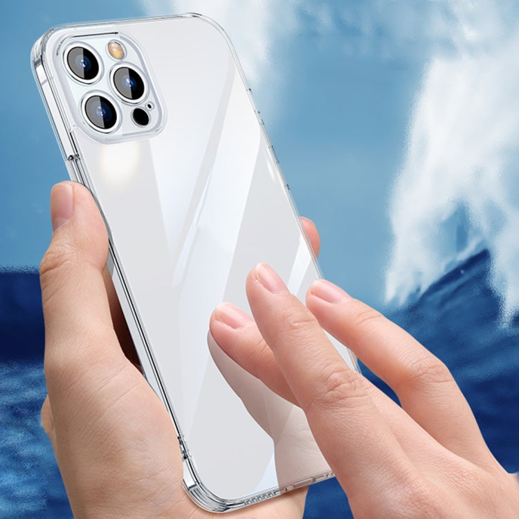 For iPhone 14 SULADA Frosted Series Shockproof Transparent TPU Phone Case(Black) - iPhone 14 Cases by SULADA | Online Shopping South Africa | PMC TechLife