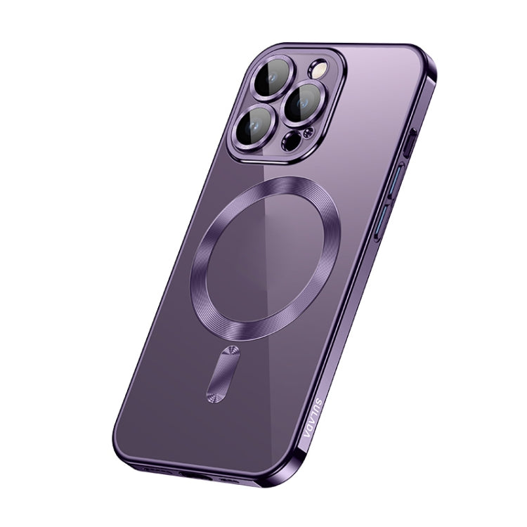 For iPhone 14 Pro Max SULADA Plating TPU Shockproof Phone Soft Case(Purple) - iPhone 14 Pro Max Cases by SULADA | Online Shopping South Africa | PMC TechLife